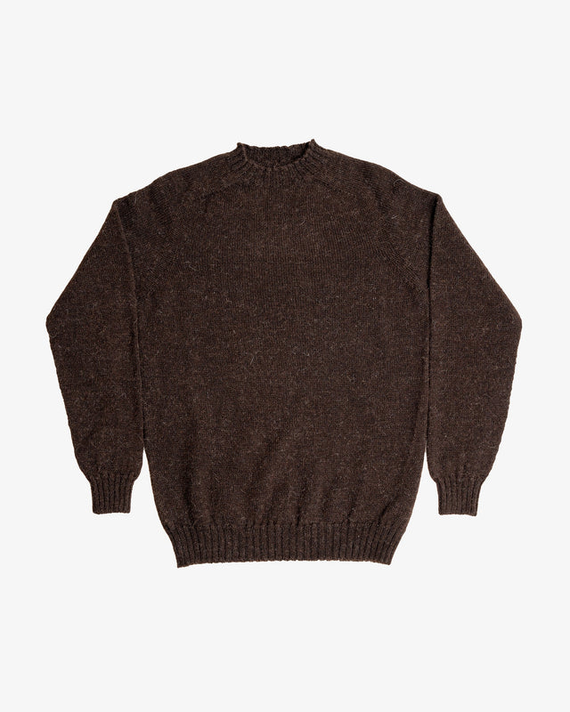 BRAE SWEATER - BLACK WELSH