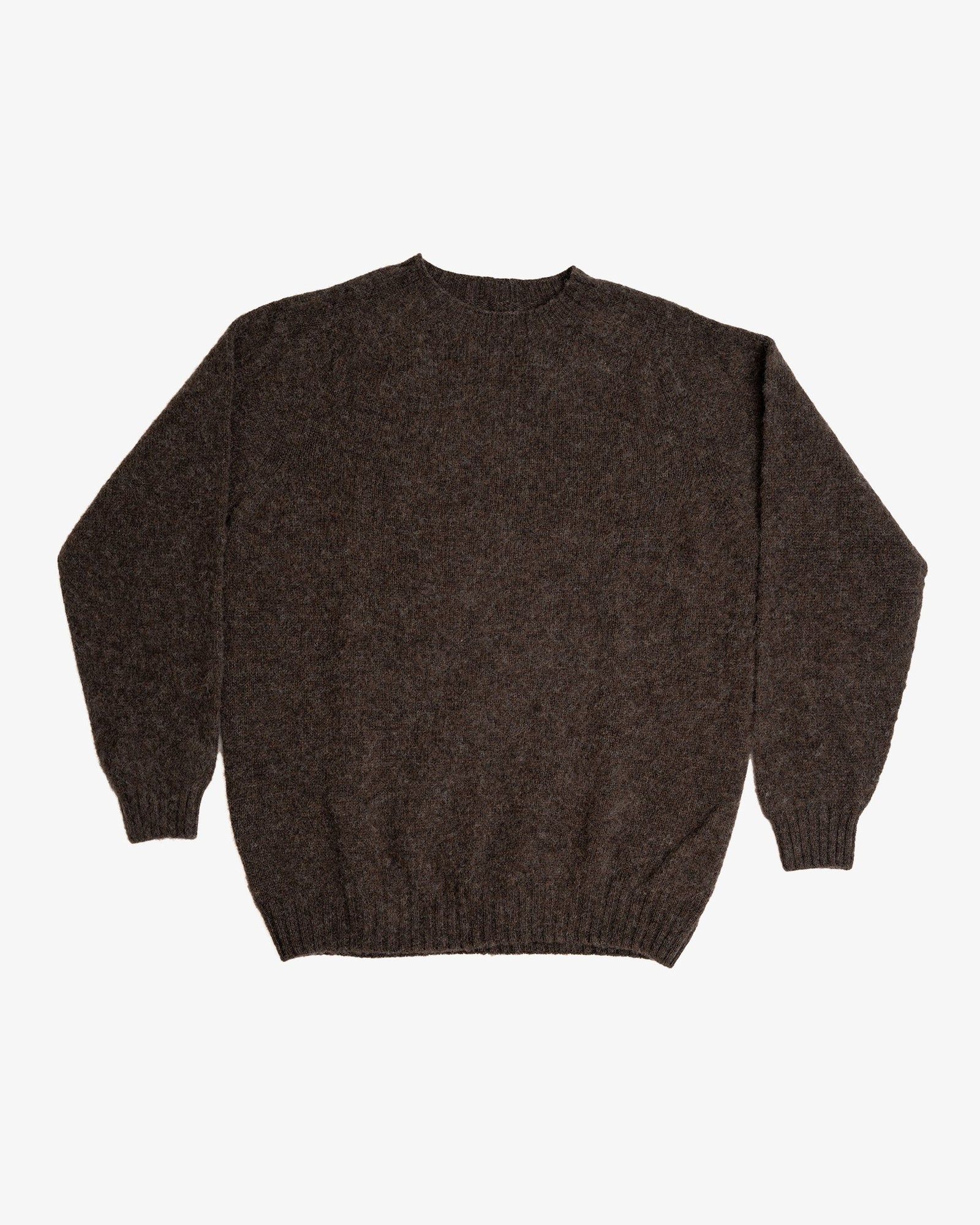 Fitzroy Sweater Double Brushed Mole