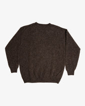 FITZROY SWEATER - DOUBLE BRUSHED MOLE