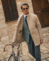 Beige Lightweight Raincoat