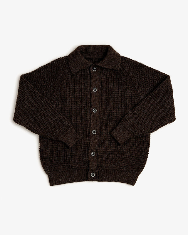 PICTOU CARDIGAN - LOAM