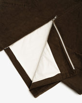 Site Jacket Dark Brown Cotton Moleskin