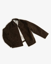 Site Jacket Dark Brown Cotton Moleskin