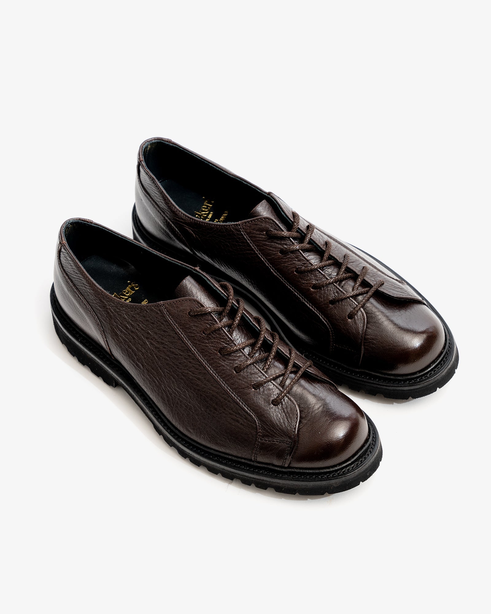 Monkey Shoe Dark Brown Deerskin