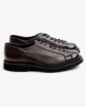 Monkey Shoe Dark Brown Deerskin