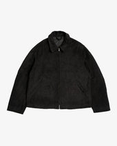 SITE JACKET - BLACK COTTON MOLESKIN
