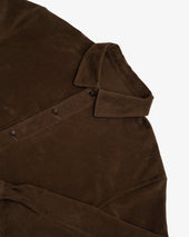 Signal Shirt Dark Brown Cotton Moleskin