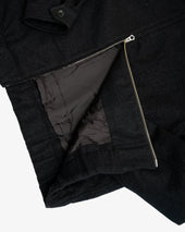 Machine Jacket Piece Dyed Wool Flannel