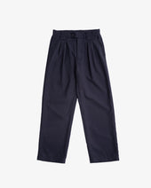 MERCADO TROUSER - DARK NAVY WOOL GABARDINE