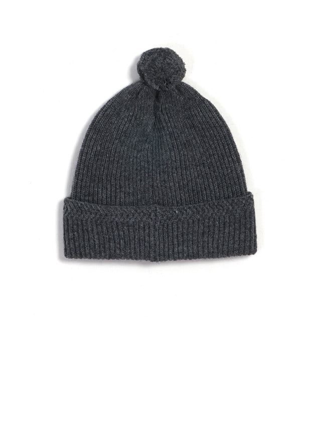 Baby Alpaca Wool Cap | Grey