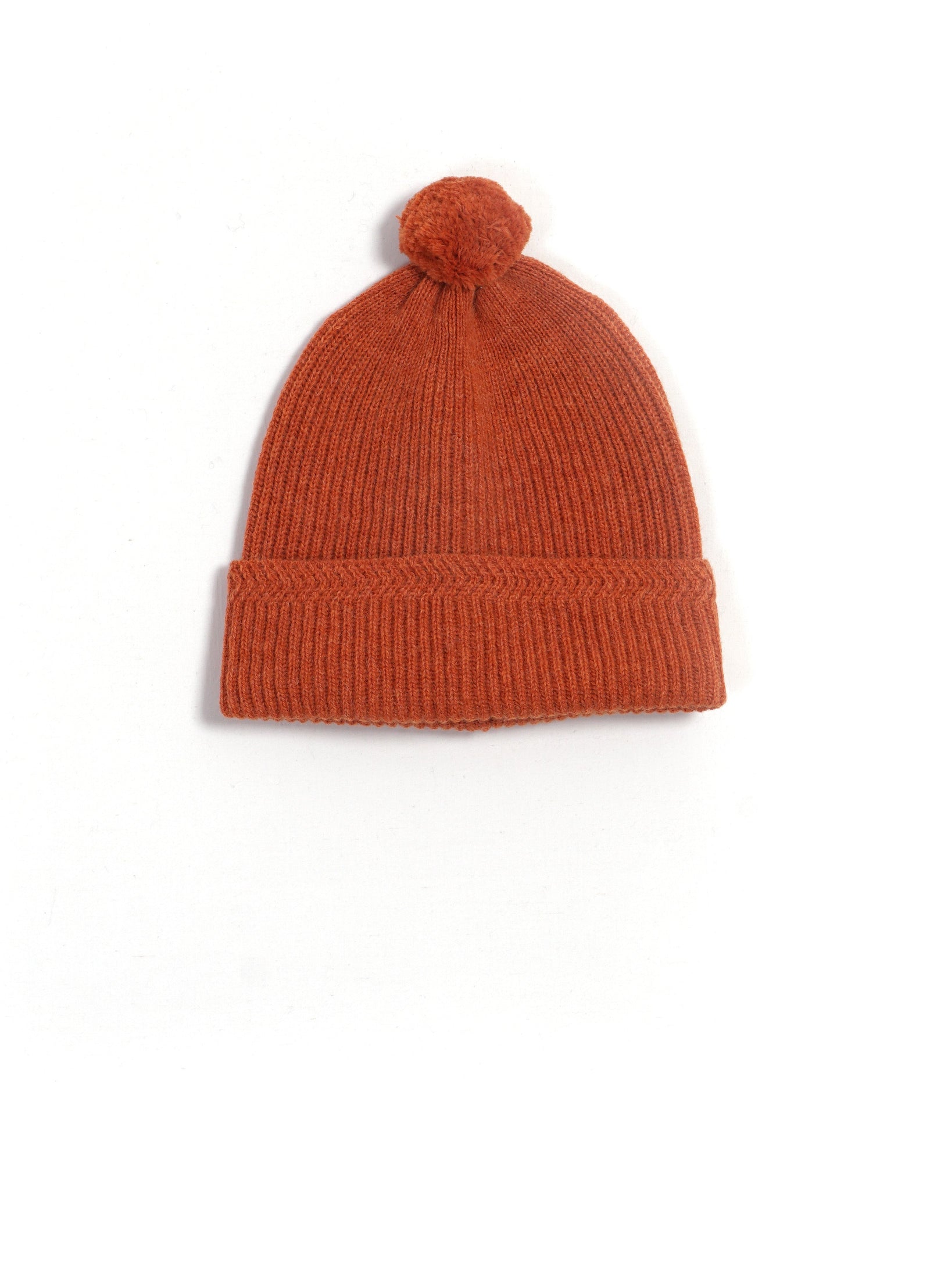 Baby Alpaca Wool Cap Orange