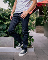 14oz Selvedge Denim Slim Cut Jeans - Indigo