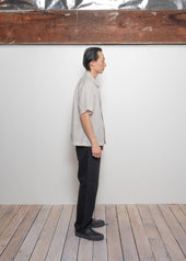 Sundown Shirt Light Grey Belgian Linen