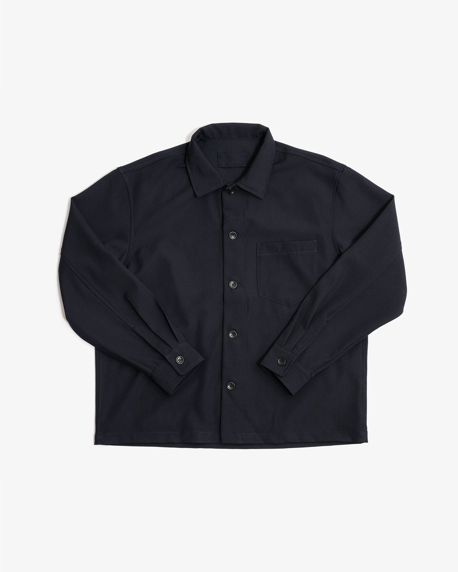 Travail Shirt Mediumweight Wool Gabardine