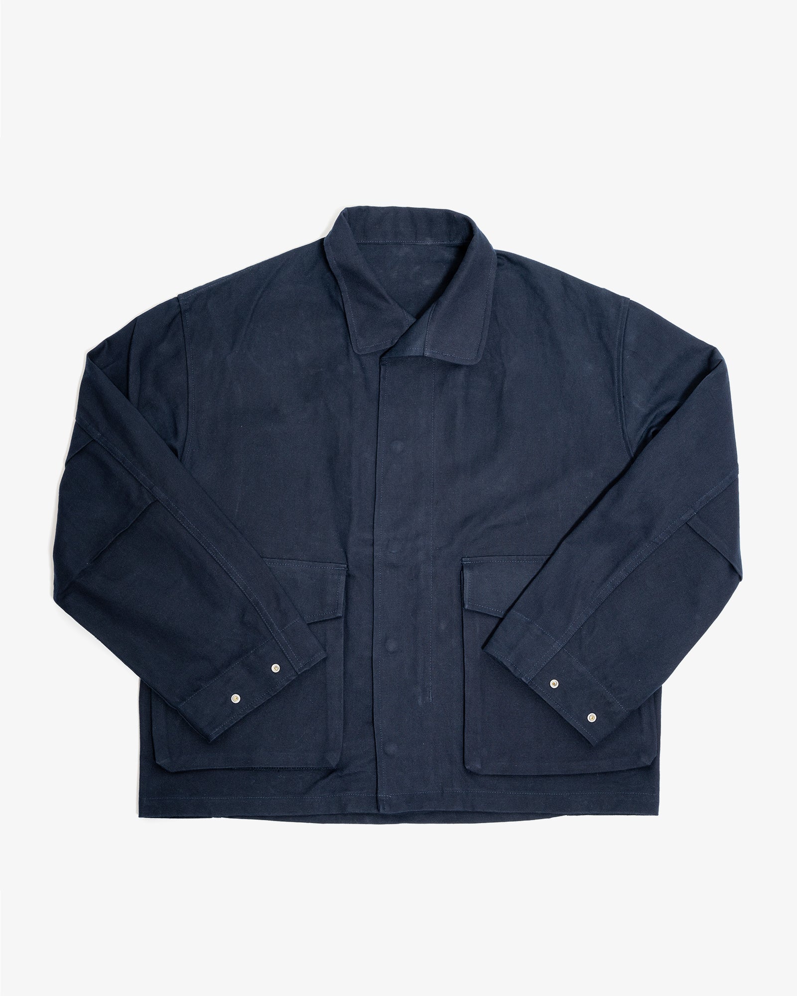 Six Jacket Waxed Cotton Washi Oxford Cloth