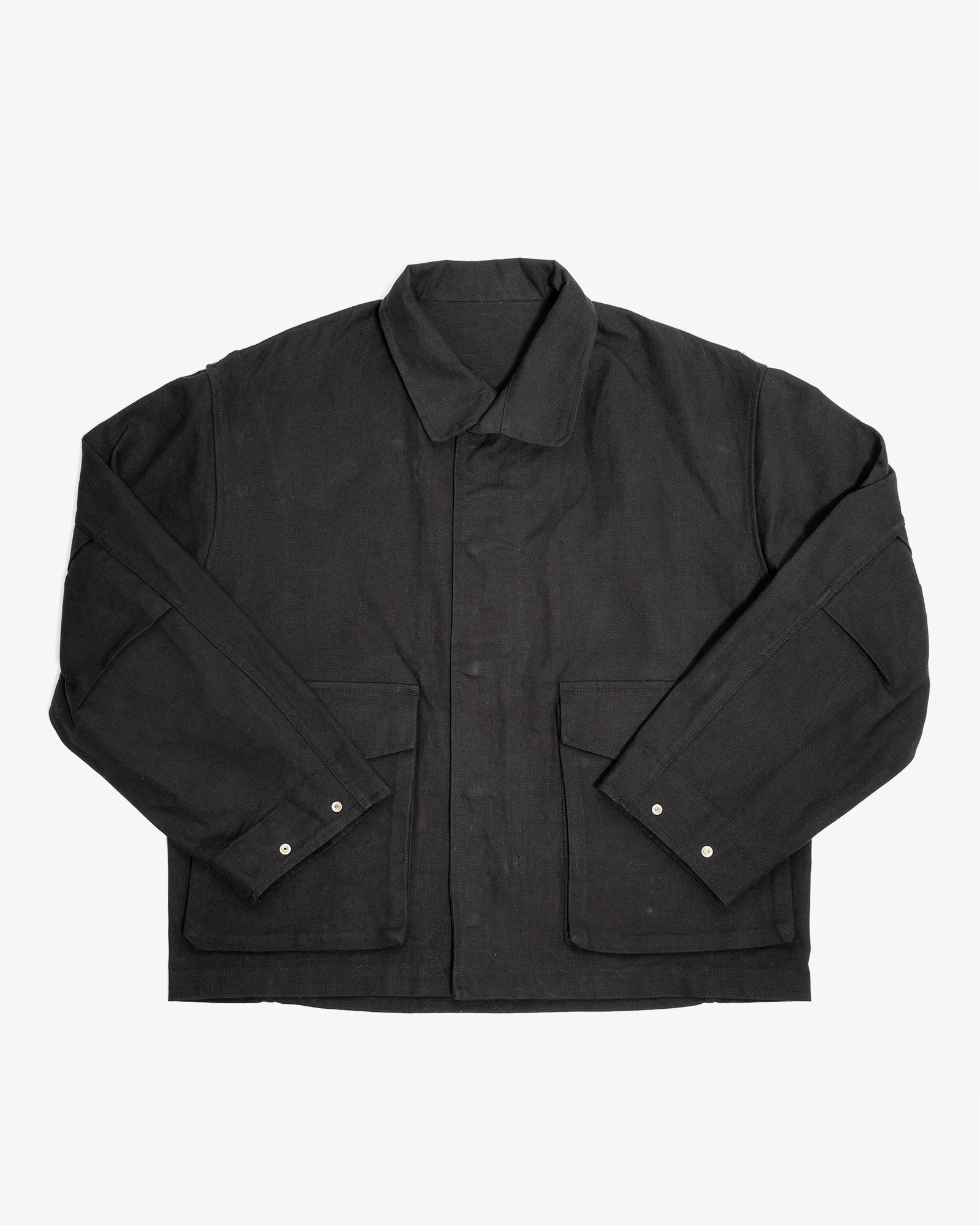 Six Jacket Waxed Cotton Washi Oxford Cloth