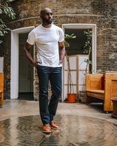 12oz Heavy Cotton Regular Fit Chinos - Navy