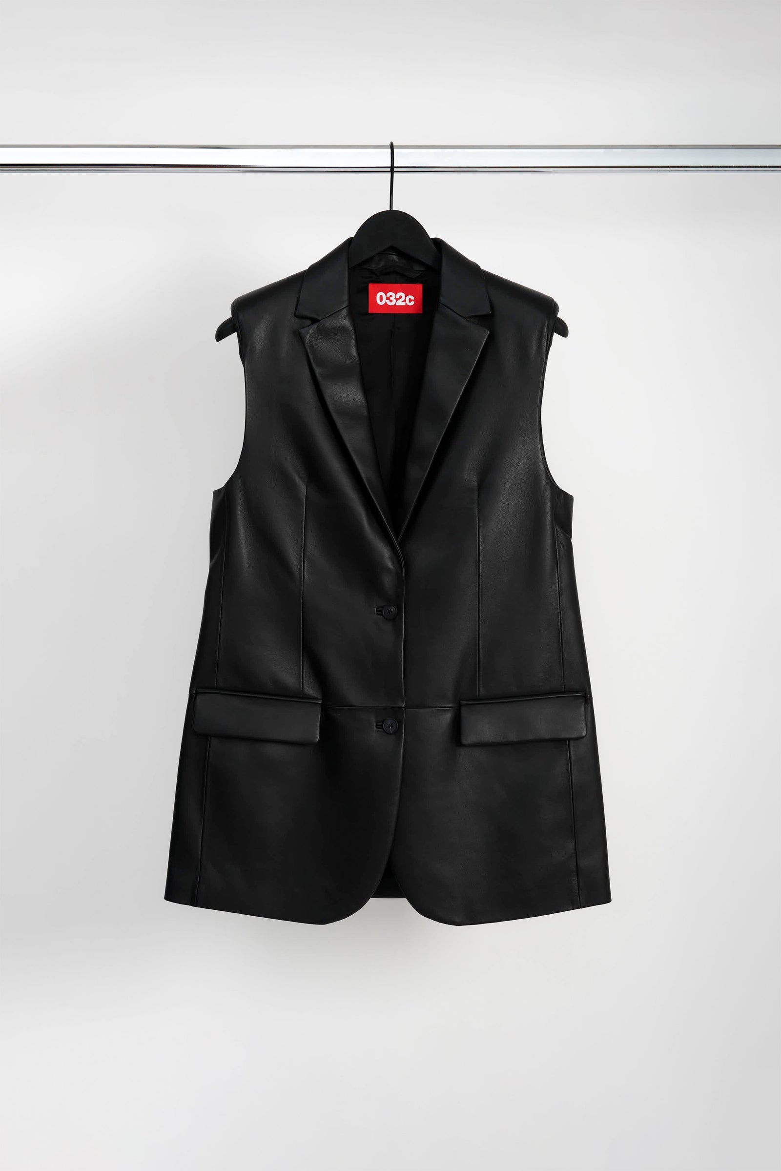 Tailored Leather Vest
