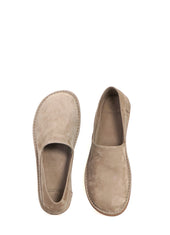 MORBIDONE | Vegetable Tanned Leather Espadrille | Tortora