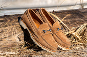Horsebit Loafer w/Lug Sole - Khaki Orion Fleshout