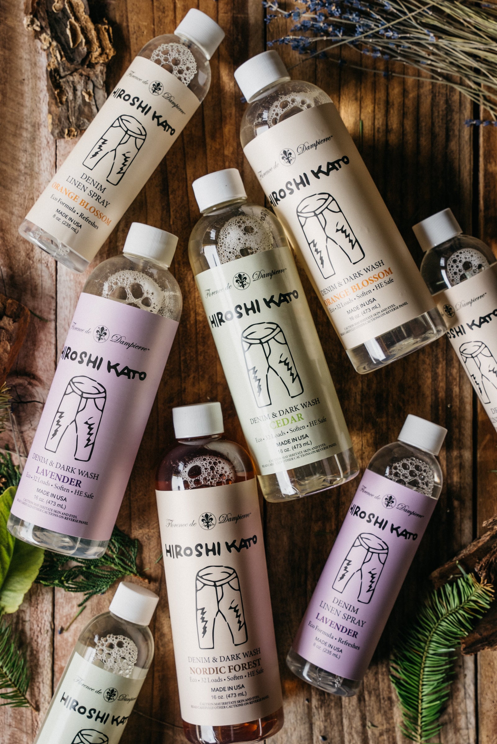 Denim Wash and Denim Linen Spray