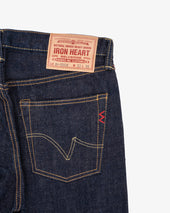 17oz Selvedge Denim Slim Cut Jeans - Natural Indigo