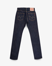 17oz Selvedge Denim Slim Tapered Cut Jeans - Natural Indigo
