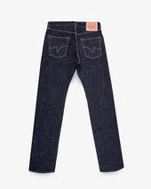 17oz Selvedge Denim Slim Straight Cut Jeans - Natural Indigo