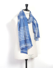 GR ECHARPE | Wool Stole | D-Sky