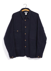 C/W Raglan Coverall | Pinstripe Navy