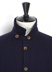 C/W Raglan Coverall | Pinstripe Navy