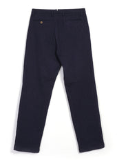 C/W 2TUCK Trousers | Pinstripe Navy