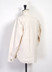 8oz Canvas Flap Work Shirt | Natural