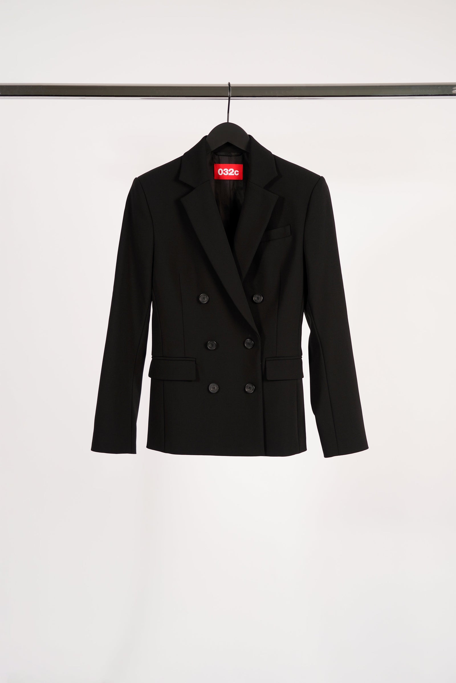 Portrait Double Breasted Suit Jacket