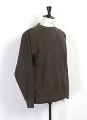 Anamaup Brushed Fleece Crewneck Olive