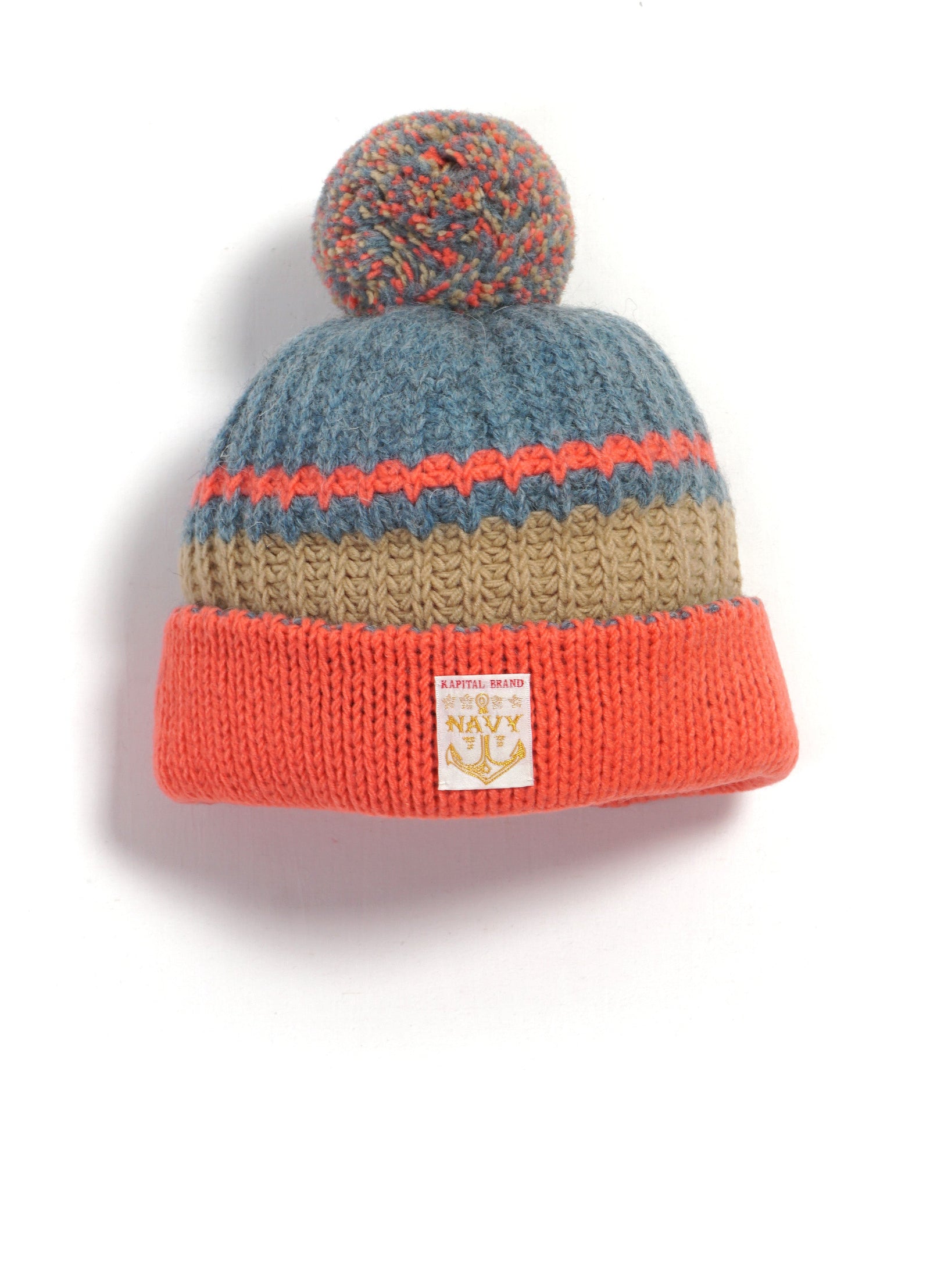 3g Wool Cable Knit Cap Flash Pink