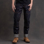 Die Hard Double Knee Straight Leg - 13oz Witness Cone Mils Selvage Denim Jean