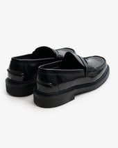 Peaceful Beef Roll Loafer Bookbinder Leather