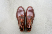 The Allen Stitchdown Chestnut Veg Tan Factory Samples
