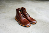 The Allen Stitchdown Chestnut Veg Tan Factory Samples