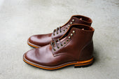 The Allen Stitchdown Chestnut Veg Tan Factory Samples