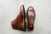 The Allen Stitchdown Chestnut Veg Tan Factory Samples