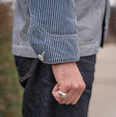 E11 Hickory Japanese 10oz Raglan Chore Jacket