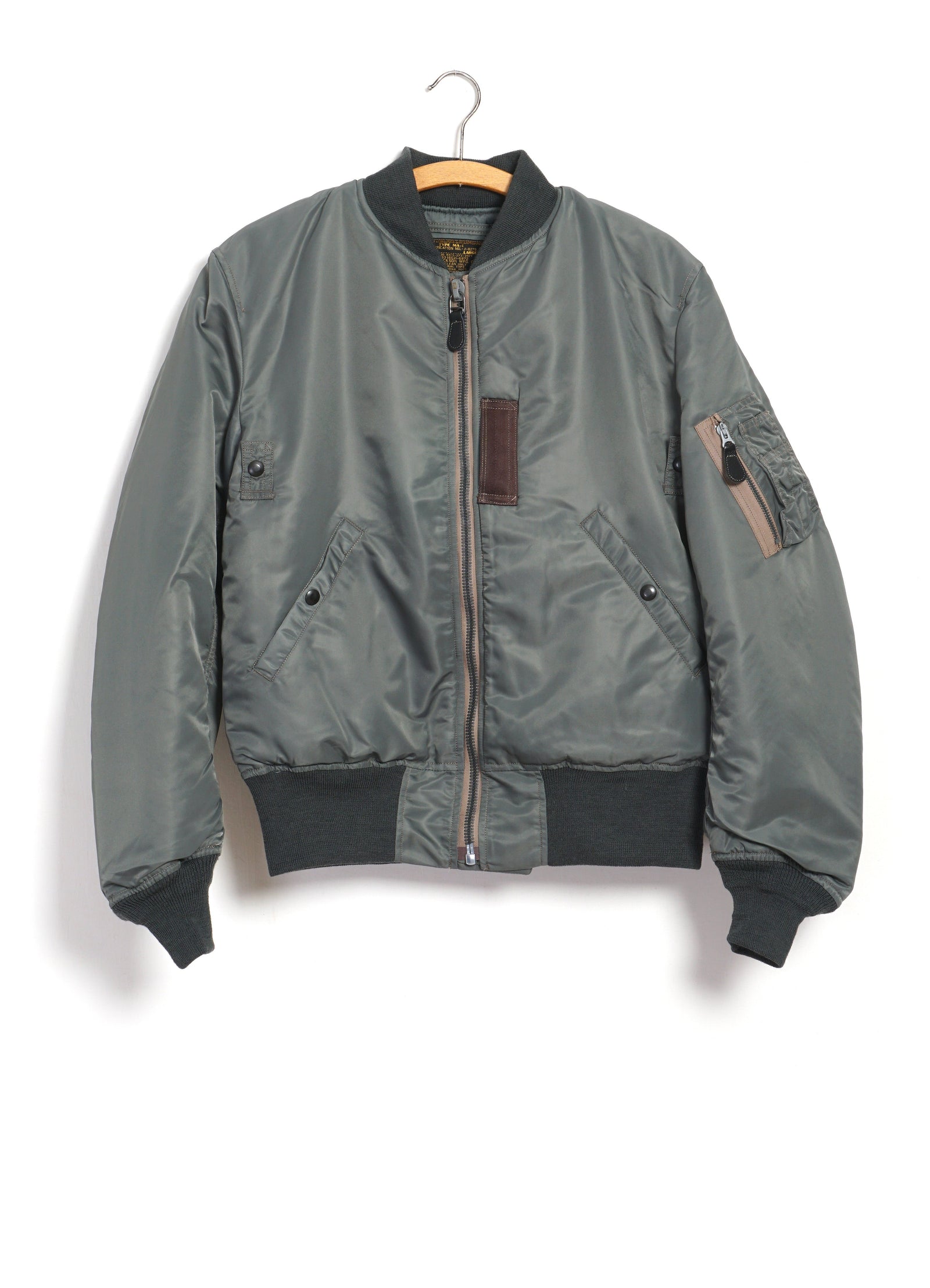 MA-1 SLENDER JACKET | Sage Green