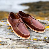 Casco Derby - Cognac Bison