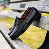 Horsebit Loafers - Black Calf