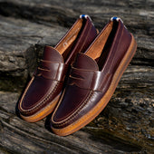 Cup Sole Penny Moc - Heritage Brown