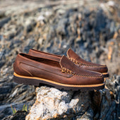 Naples Venetian Loafer - Rye Crazy Horse
