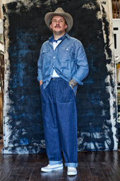 Jerom Pantaloni In Indigo Rinse