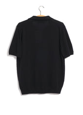IC5 | Ice Cotton Skipper Poloneck | Black